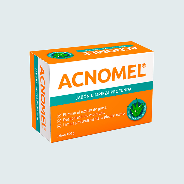Acnomel-Jabon-Limpieza-Profunda- Barra-100-g