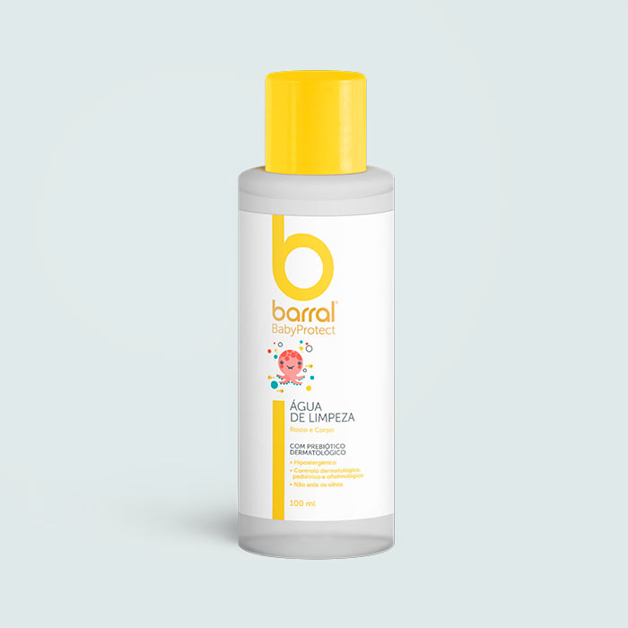 Barral Babyprotect Água De Limpeza 100 Ml Solução